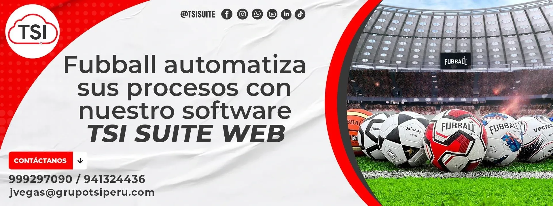 Fubball automatiza sus procesos con TSI Suite Web